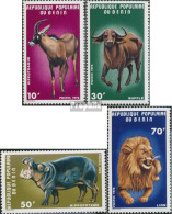 Benin 71-74 (kompl.Ausg.) Postfrisch 1976 Säugetiere - Benin – Dahomey (1960-...)