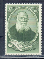 Russia USSR 1978 Sc#4694, Mi#4767.  Tolstoi.  MNH. - Nuevos