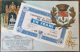 CARTE POSTALE Billet 1 Franc Chambre De Commerce De NANCY - Meurthe Et Moselle - Nancy