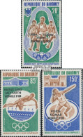 Dahomey 499-501 (kompl.Ausg.) Postfrisch 1972 Medaillengewinner - Bénin – Dahomey (1960-...)