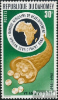 Dahomey 389 (kompl.Ausg.) Postfrisch 1969 Entwicklungsbank - Bénin – Dahomey (1960-...)