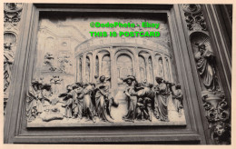 R430188 Panel. The Baptistry. Florence. Old Photography. Postcard - Mondo