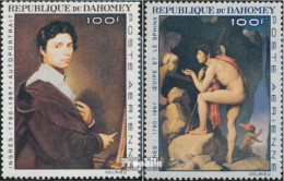 Dahomey 307-308 (kompl.Ausg.) Postfrisch 1967 Gemälde Von J. Ingres - Benin – Dahomey (1960-...)