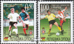 Bosnien - Serbische Republ. 243-244 (kompl.Ausg.) Postfrisch 2002 Fußball-WM - Bosnië En Herzegovina