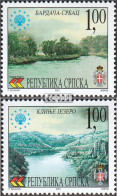 Bosnien - Serbische Republ. 222-223 (kompl.Ausg.) Postfrisch 2001 Naturschutz - Bosnien-Herzegowina