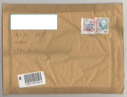 ITALIA 2006 - Raccomandata Alti Valori 2,80 € Varietà Dentellatura Spostata - 2001-10: Storia Postale