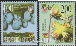 Bosnien - Serbische Republ. 160-161 (kompl.Ausg.) Postfrisch 2000 Einheimische Flora - Bosnië En Herzegovina