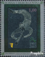 Bosnien-Herzegowina 294 (kompl.Ausg.) Postfrisch 2003 Kulturvereinigung - Bosnia Erzegovina