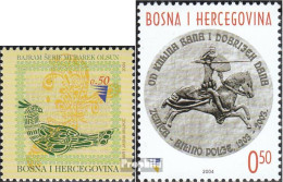 Bosnien-Herzegowina 321,322 (kompl.Ausg.) Postfrisch 2004 Bayram-Fest, Ban Kulin - Bosnia Herzegovina