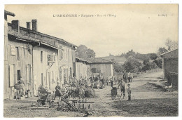 CPA 51 L' ARGONNE - ARGERS Rue De L' Etang - Otros & Sin Clasificación