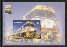 Grenada - 2004 - Train: Steam Bicentenary  - Yv Bf 676A - Trenes