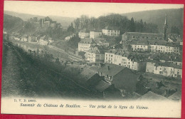 C.P. Bouillon = Vue  Prise  De La Ligne  Du  Vicinal - Bouillon