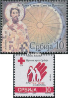 Serbien Z10,Z11 (kompl.Ausg.) Postfrisch 2007 Zwangszuschlag - Serbien