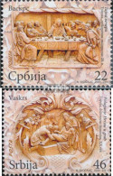 Serbien 285-286 (kompl.Ausg.) Postfrisch 2009 Ostern - Serbie