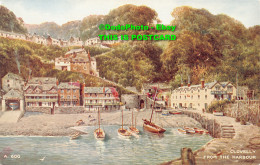 R430337 A.600. Clovelly. From The Harbour. Art Colour. Brian Gerald. Valentines - Wereld