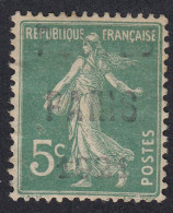 FRANCE - 1921  - Preobliterato Yvert 24 (ex 137), Nuovo Con Gomma Danneggiata . Sovrastampa POSTES PARIS 1921 - 1893-1947