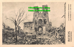 R430356 Reims Cathedrale. La Cathedrale Dominant. Les Ruines Du Lion DOr. No. 8. - Wereld
