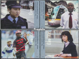 Irland 2066-2069 Paare (kompl.Ausg.) Postfrisch 2013 Eine Integrationsgesellschaft - Unused Stamps