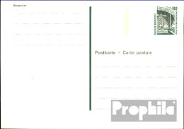BRD P145 Amtliche Postkarte Gefälligkeitsgestempelt Gebraucht 1990 Sehenswürdigkeiten - Autres & Non Classés