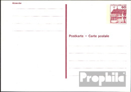 BRD P132 Amtliche Postkarte Gefälligkeitsgestempelt Gebraucht 1980 Burgen U. Schlösser - Sonstige & Ohne Zuordnung