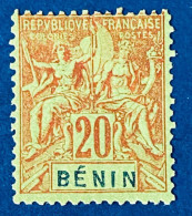 Bénin YT N° 39 Neuf* - Unused Stamps