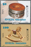 Makedonien 729-730 (kompl.Ausg.) Postfrisch 2015 Historisches Spielzeug - Macedonia