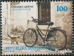 Makedonien 725 (kompl.Ausg.) Postfrisch 2015 Fahrrad - Macedonië