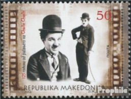 Makedonien 714 (kompl.Ausg.) Postfrisch 2015 Charlie Chaplin - Macedonië