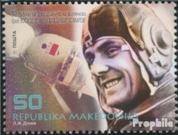 Makedonien 713 (kompl.Ausg.) Postfrisch 2015 Weltraumschiff Woschod - Makedonien