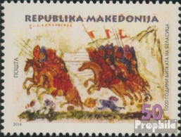 Makedonien 707 (kompl.Ausg.) Postfrisch 2014 Schlacht Von Kleidion - Macedonië