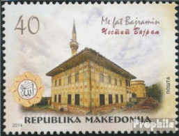 Makedonien 705 (kompl.Ausg.) Postfrisch 2014 Bayram - Macedonie