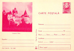Postal Stationery Postcard Romania Bran Castle - Roemenië