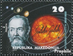 Makedonien 690 (kompl.Ausg.) Postfrisch 2014 Galileo Galilei - Macedonië