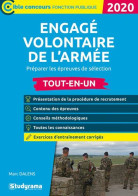 Engagé Volontaire De L'armée 2020: Préparer Les épreuves De Sélection - Sonstige & Ohne Zuordnung