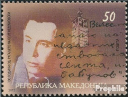 Makedonien 644 (kompl.Ausg.) Postfrisch 2012 Kole Nedelkovski - Makedonien