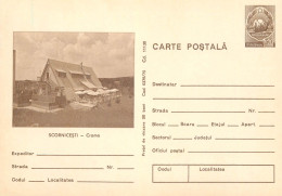 Postal Stationery Postcard Romania Scornicesti Crama - Roumanie