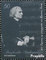 Makedonien 604 (kompl.Ausg.) Postfrisch 2011 Franz Liszt - Macedonie