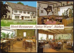 AK Rüthen Hotel Restaurant Spitze Warte (b081 - Autres & Non Classés