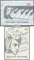 Makedonien 552-553 (kompl.Ausg.) Postfrisch 2010 Schuhmann & Chopin - Makedonien