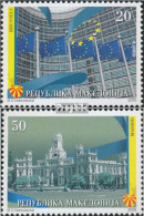 Makedonien 544-545 (kompl.Ausg.) Postfrisch 2010 EU-Aufnahmebewerbung - Macedonie