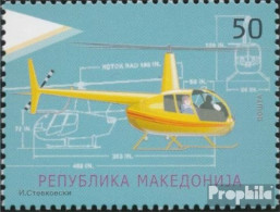 Makedonien 534 (kompl.Ausg.) Postfrisch 2010 Hubschrauber - Macedonië