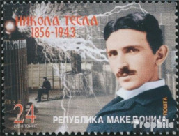 Makedonien 394 (kompl.Ausg.) Postfrisch 2006 Nikola Tesla - Macedonië