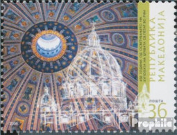 Makedonien 385 (kompl.Ausg.) Postfrisch 2006 Petersdom - Macedonie