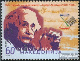 Makedonien 359 (kompl.Ausg.) Postfrisch 2005 Albert Einstein - Macedonië