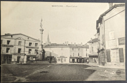 Montluel Place Carnot Publicité Chocolat Menier - Montluel