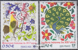 Frankreich 3771-3772 (kompl.Ausg.) Postfrisch 2003 Beziehungen Frankreich U.Indien - Unused Stamps