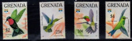 Grenada - 1994 - Birds: Columbiformes - Yv 2161/64 - Tauben & Flughühner