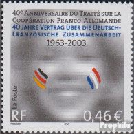 Frankreich 3681 (kompl.Ausg.) Postfrisch 2003 Zusammenarbeit - Ungebraucht