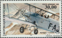 Frankreich 3310C (kompl.Ausg.) Gezähnt 13 : 13 1/4 Postfrisch 1998 Flugzeuge - Unused Stamps