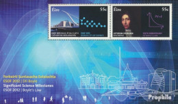 Irland Block90 (kompl.Ausg.) Postfrisch 2012 Euroscience Open Forum - Nuevos